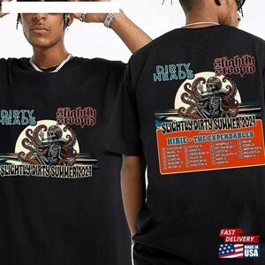Slightly Stoopid And Dirty Heads Summer Tour 2024 Unisex T Shirt 2 Sided